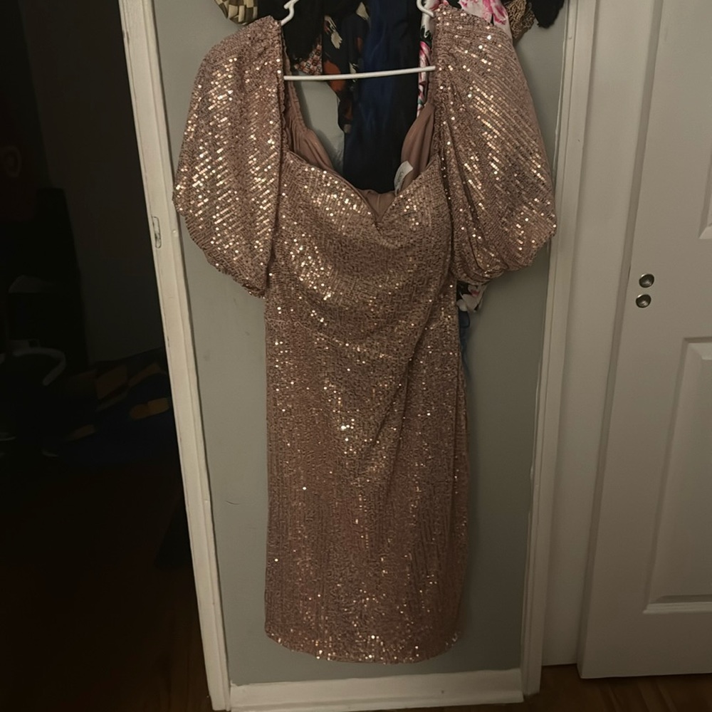 3XL Sequins Dress